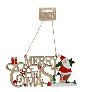 DECORAZIONE LEGNO XMAS