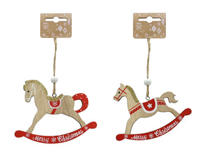 DECORAZIONE ALBERO CAVALLINO XMAS