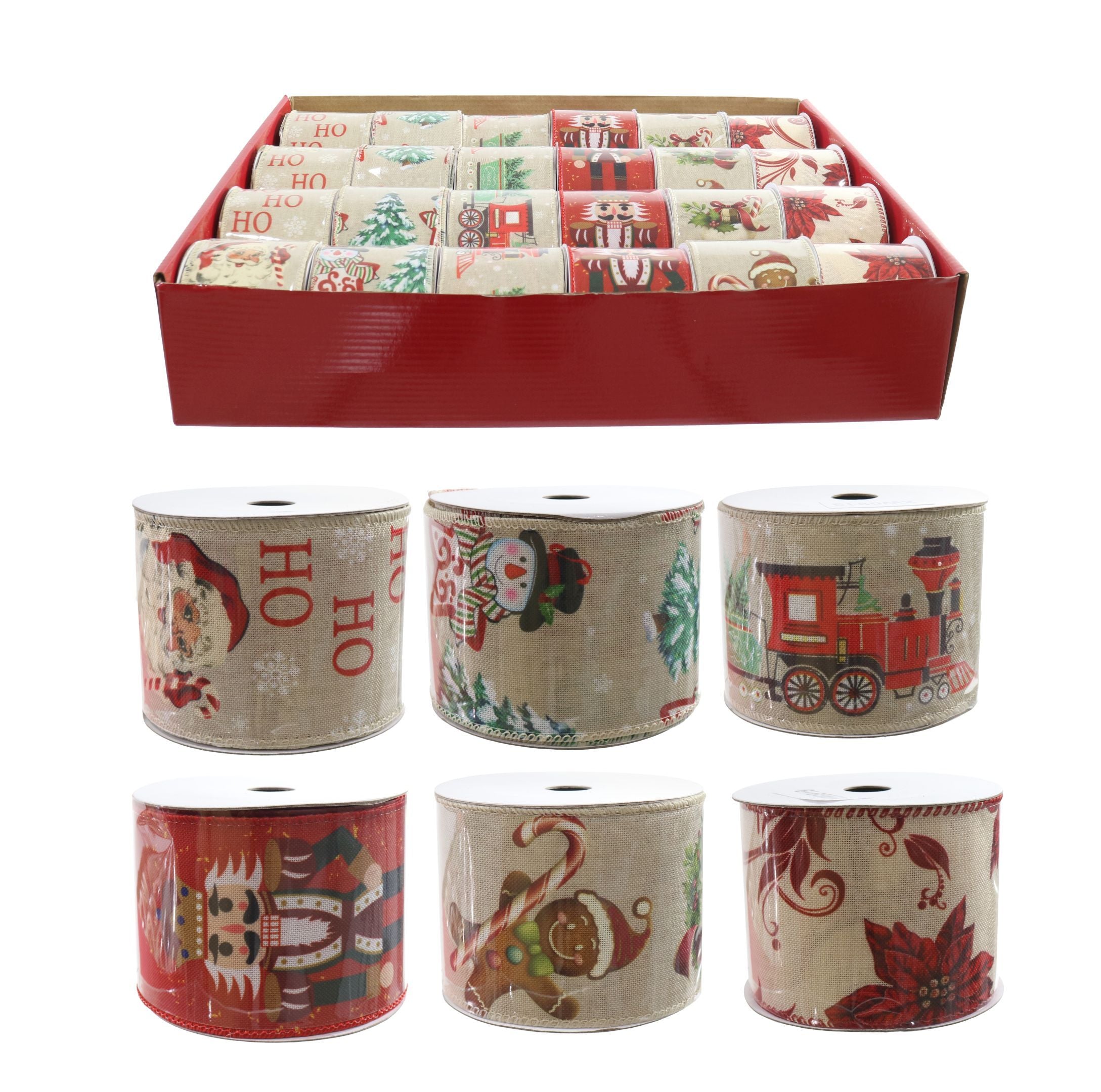 NASTRO PER REGALI XMAS 2,7M