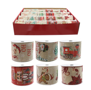 NASTRO PER REGALI XMAS 2,7M