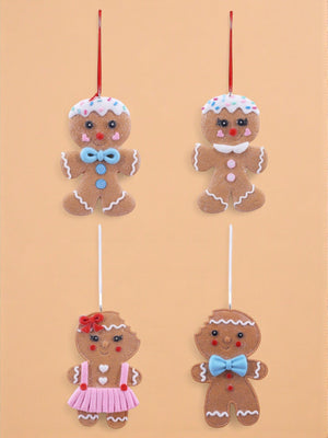 DEC. ALBERO OMINO GINGERBREAD XMAS