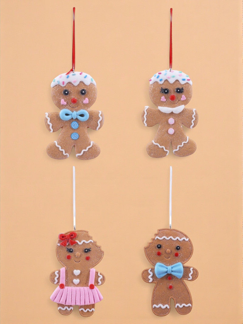 DEC. ALBERO OMINO GINGERBREAD XMAS