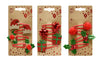 SET 4 CLIP PER CAPELLI XMAS