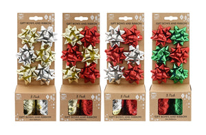 SET 8 COCCARDE XMAS