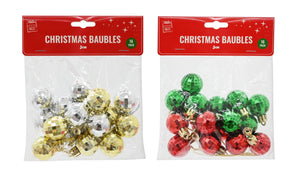 SET 16 PALLINE ALBERO XMAS