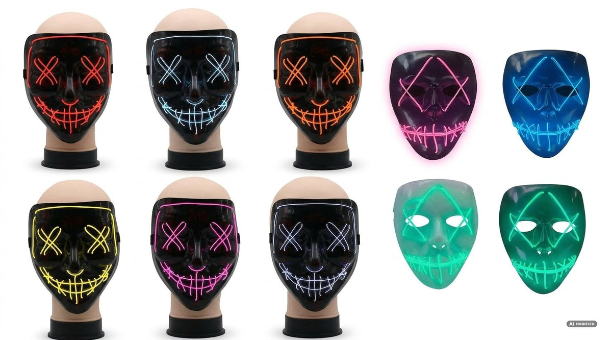 MASCHERA MIMO CUCITA LUMINOSA