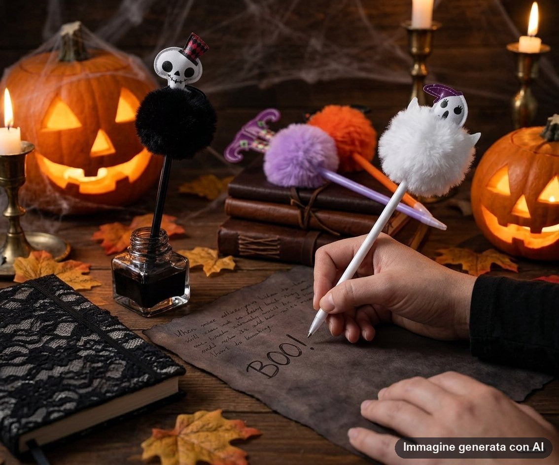 PENNA FANTASMA POMPON