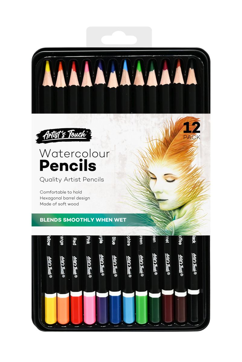 SET 12 MATITE WATERCOLORS