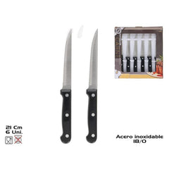 SET 6 COLTELLI BISTECCA