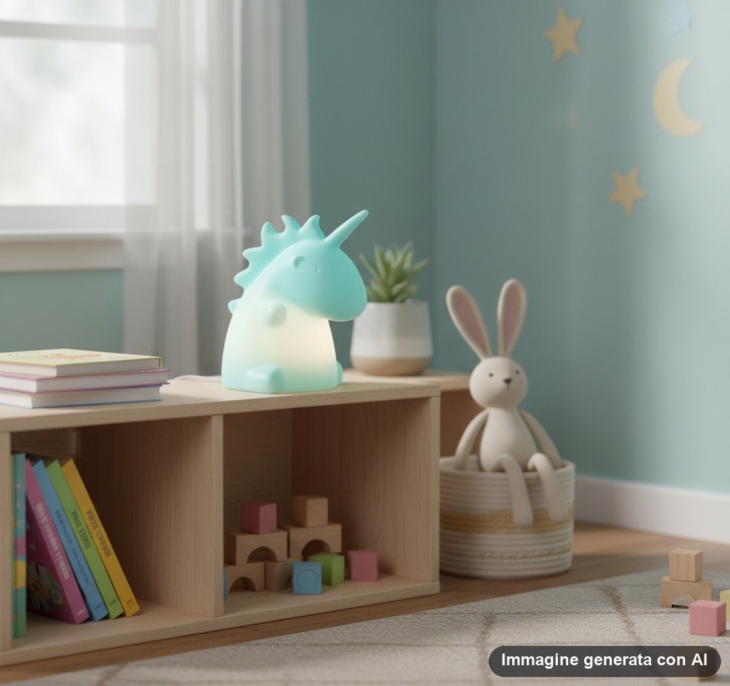 LAMPADA PUNTO LUCE BLUE UNICORN