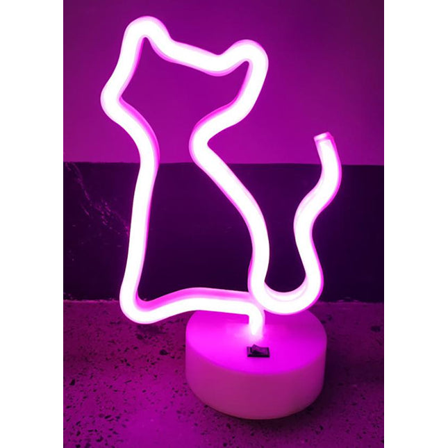 LAMPADA NEON CAT