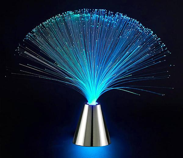 LAMPADA FIBRA OTTICA MULTICOLOR
