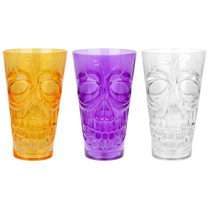 BICCHIERE TESCHIO HALLOWEEN