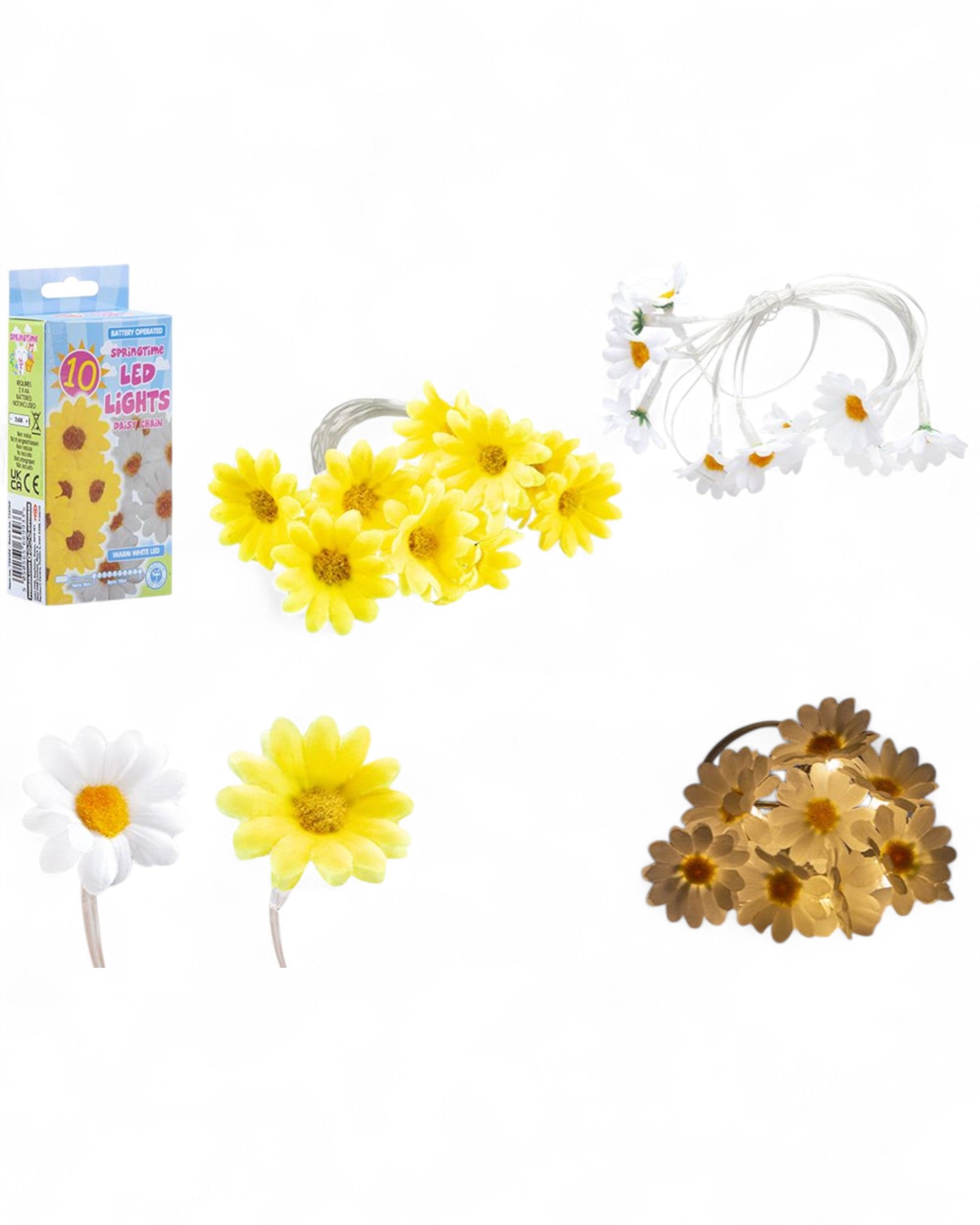FILO LED 10 LUCI MARGHERITA