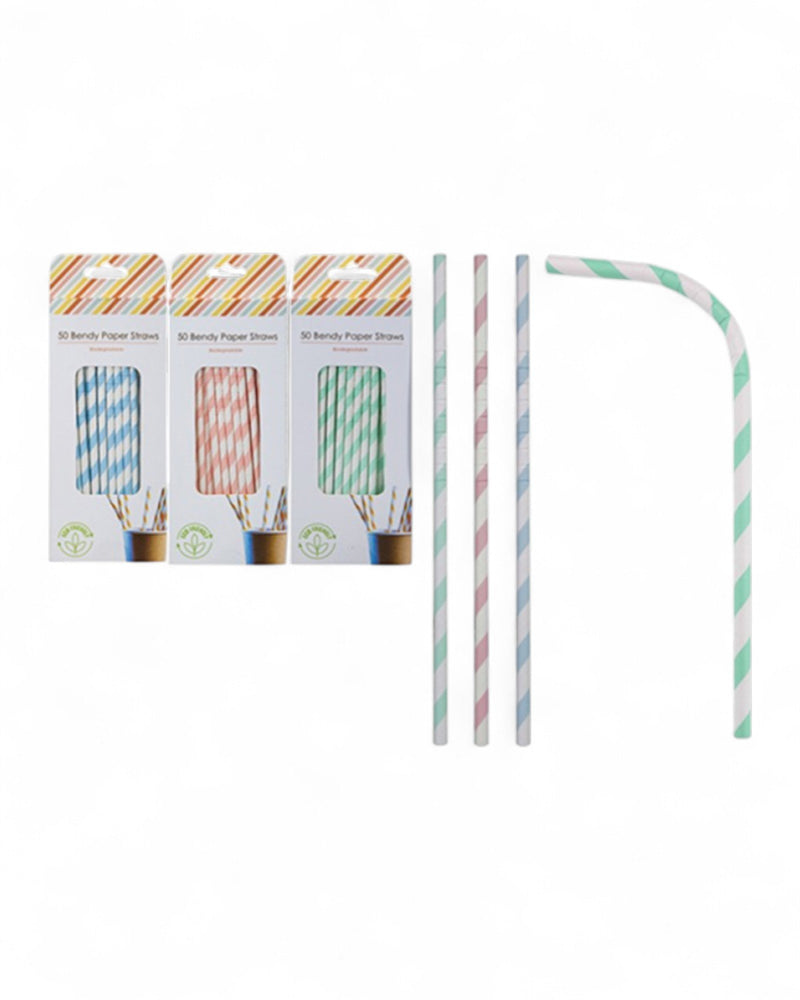 SET 50 CANNUCCE BIBITA IN CARTA