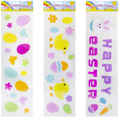 SET GEL ADESIVI PER FINESTRA EASTER