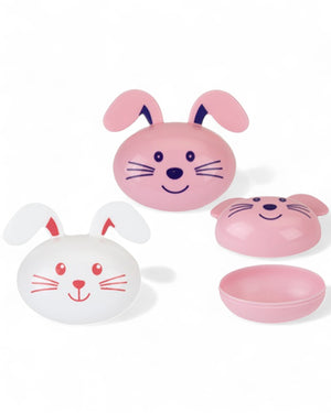 SET 6 CONTENITORI CONIGLIETTO EASTER