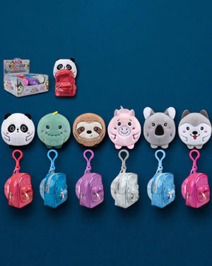 PORTACHIAVI ZAINETTO PELUCHE