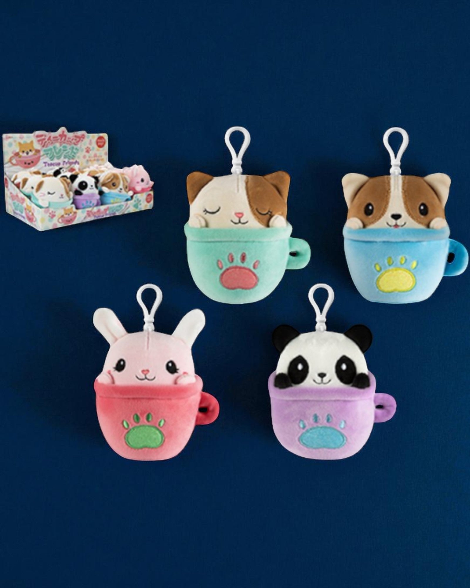 PORTACHIAVI CUP PUPPY PELUCHE