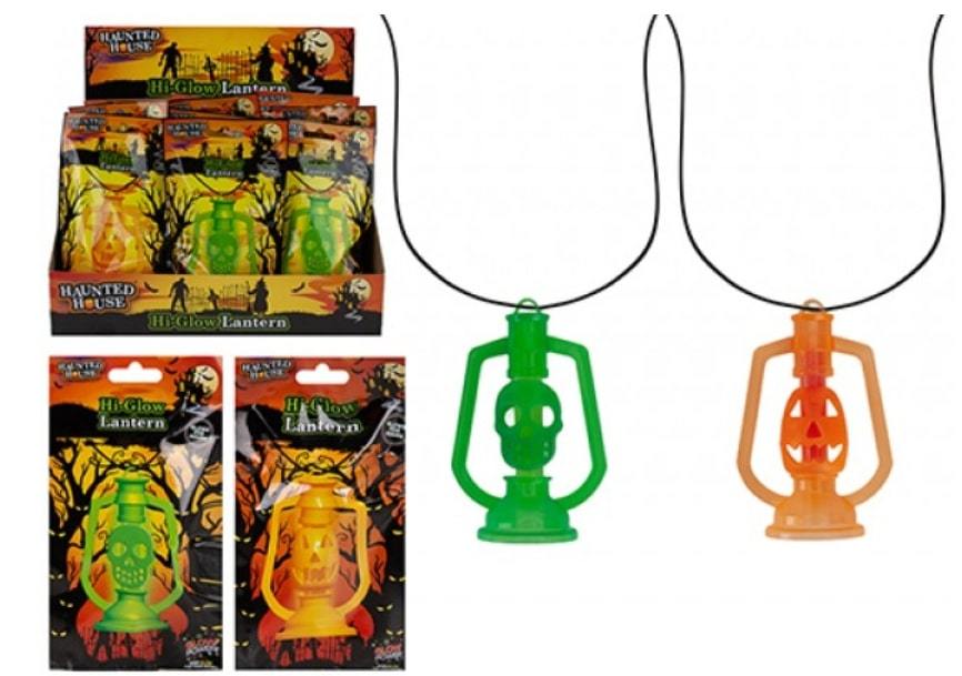 LANTERNA CHE SI ILLUMINA AL BUIO HALLOWEEN