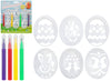 SET 6 STENCIL PER UOVA