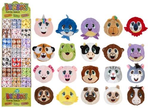 PALLA RIMBALZINA PELUCHE BOINGOS