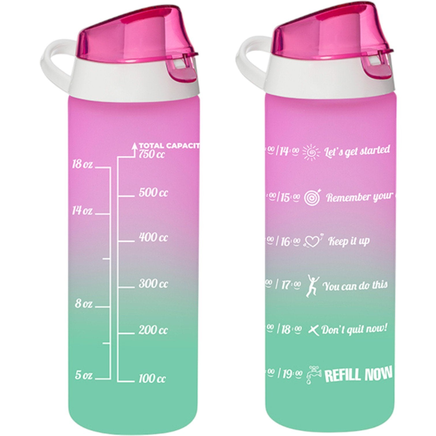 BORRACCIA ROSA VERDE 750ML