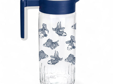 CARAFFA VETRO FISHES 1,50LT