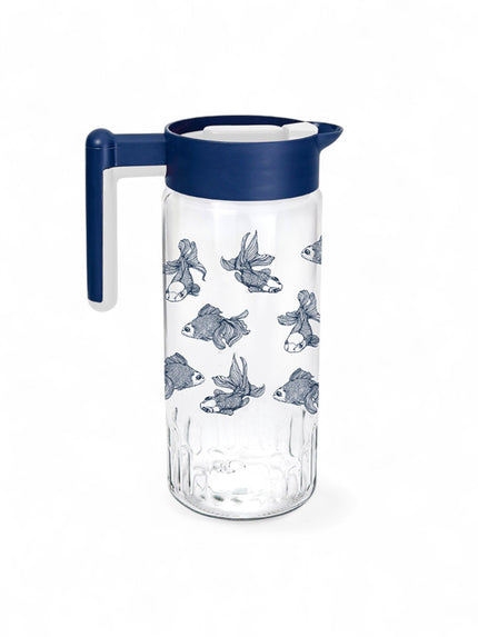 CARAFFA VETRO FISHES 1,50LT