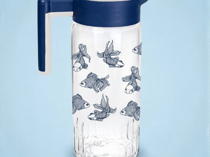 CARAFFA VETRO FISHES 1,50LT