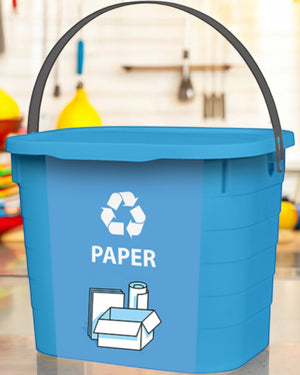 CONTENITORE PER DIFFERENZIATA PAPER 7,3L