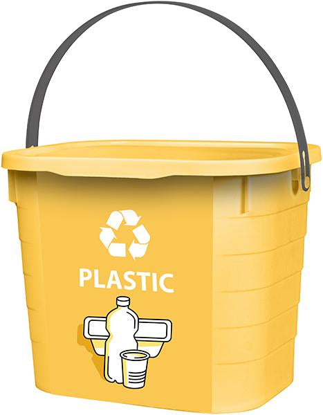 CONTENITORE PER DIFFERENZIATA PLASTIC 7,3L