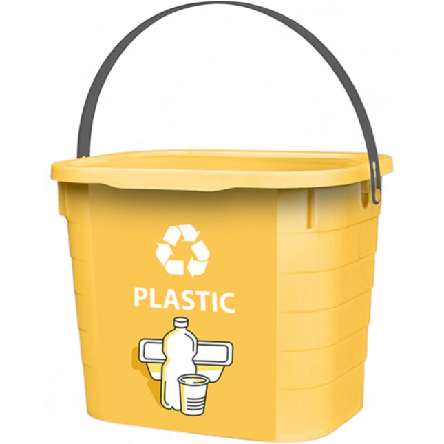 CONTENITORE PER DIFFERENZIATA PLASTIC 7,3L