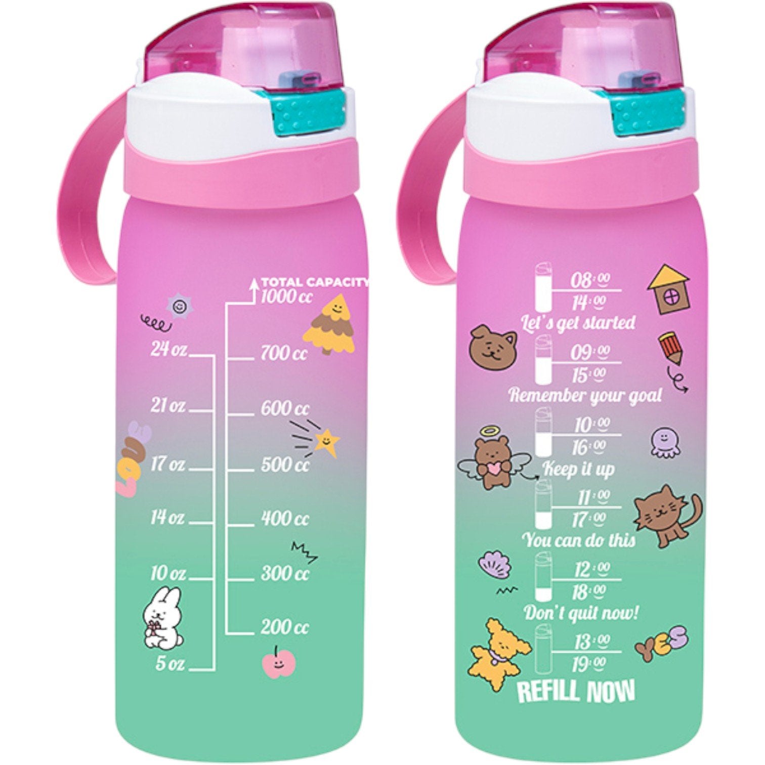 BORRACCIA ROSA VERDE 1LT