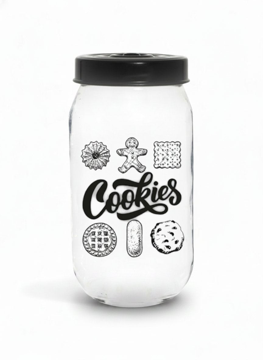 BARATTOLO VETRO COOKIES 1L