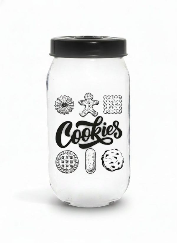 BARATTOLO VETRO COOKIES 1L