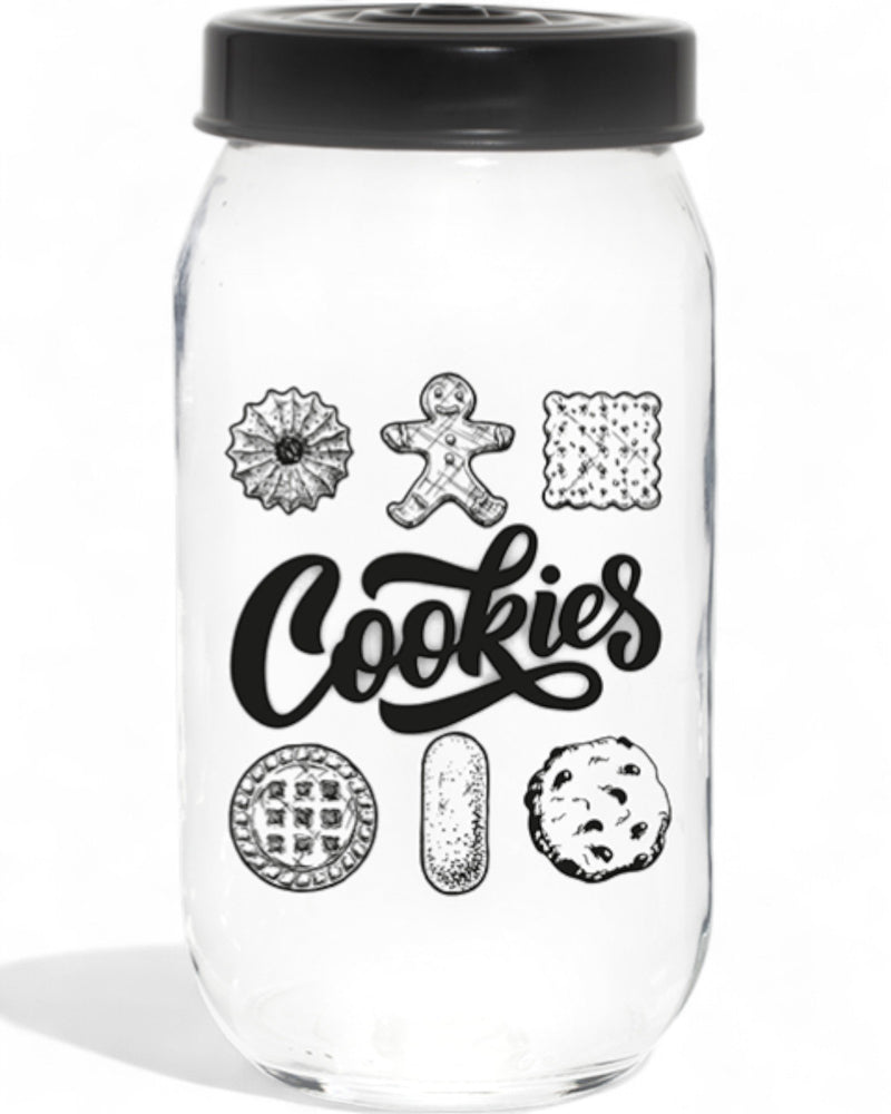 BARATTOLO VETRO COOKIES 1L