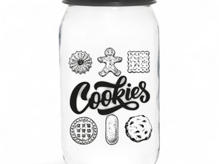 BARATTOLO VETRO COOKIES 1L