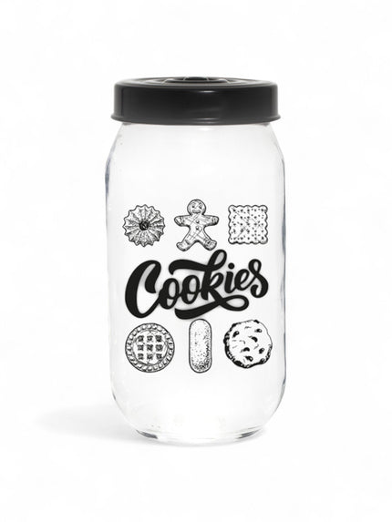 BARATTOLO VETRO COOKIES 1L