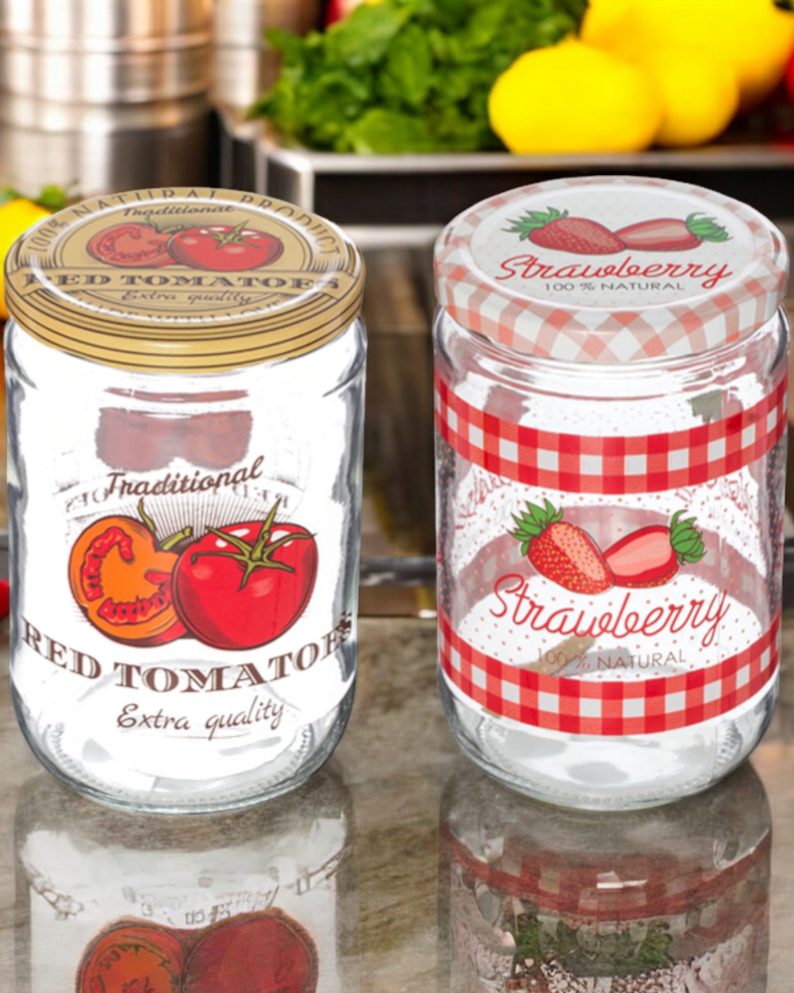 BARATTOLO VETRO 660ML