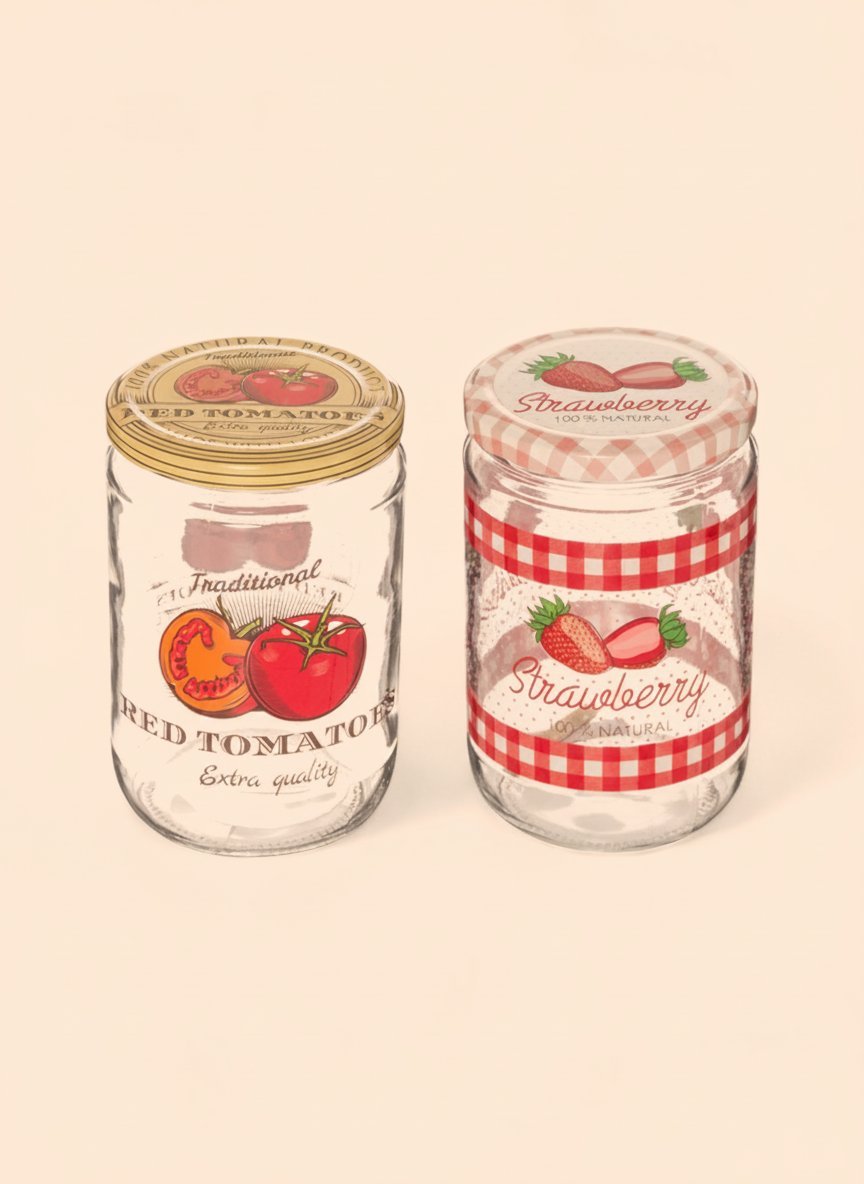 BARATTOLO VETRO 660ML