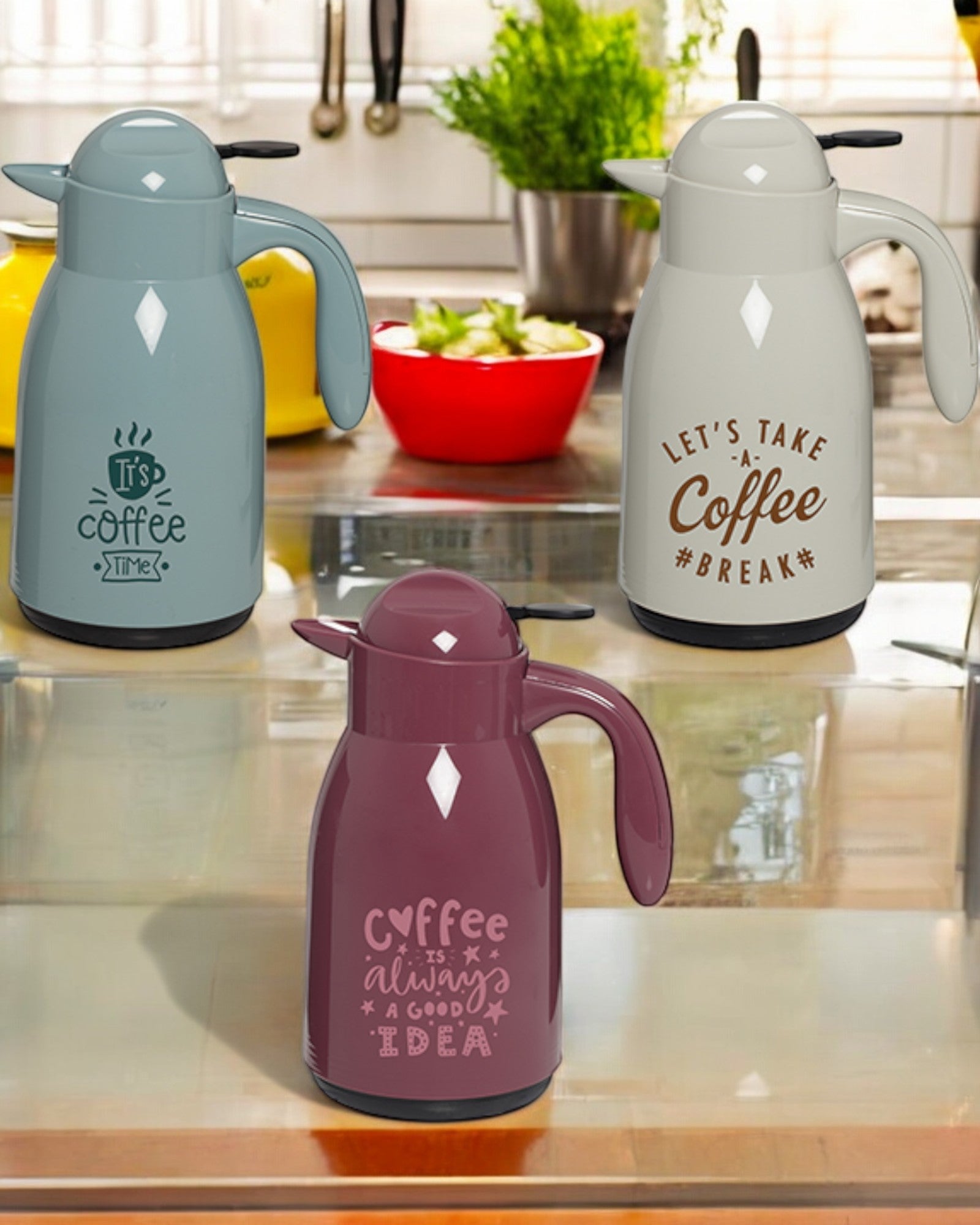 THERMOS VETRO 1LT