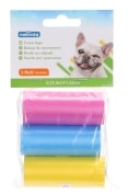 SET 3 ROTOLI SACCHETTI IGIENICI COLORATI ANIMALI