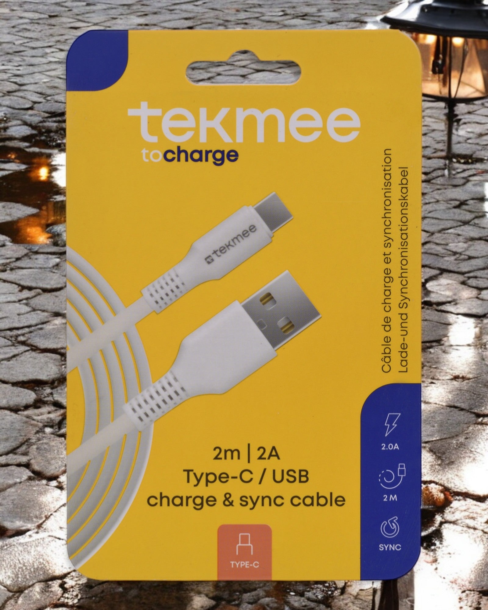 CAVO 2 METRI ANDROID NUOVO TIPO C