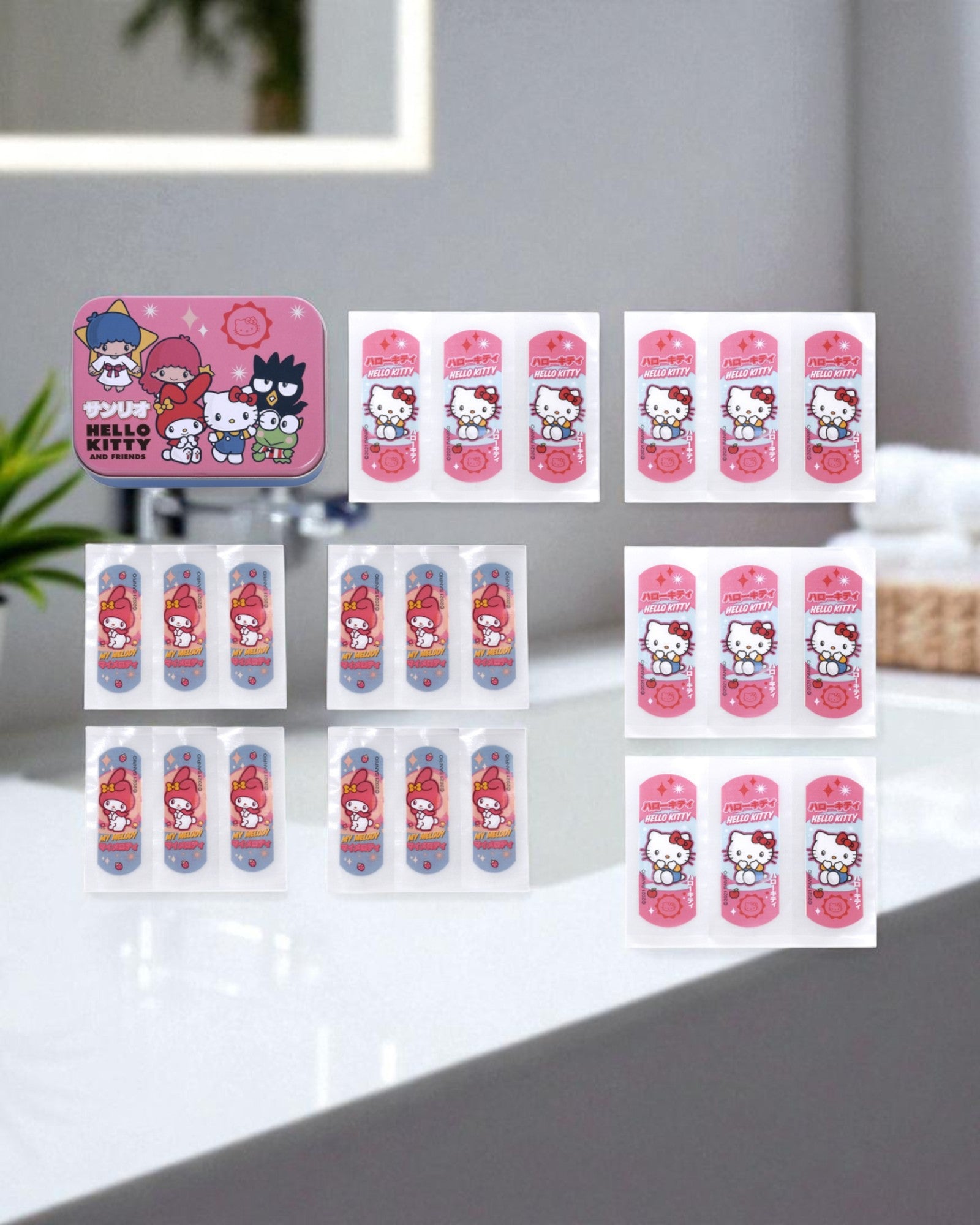 SET CEROTTI HELLO KITTY AND FRIENDS