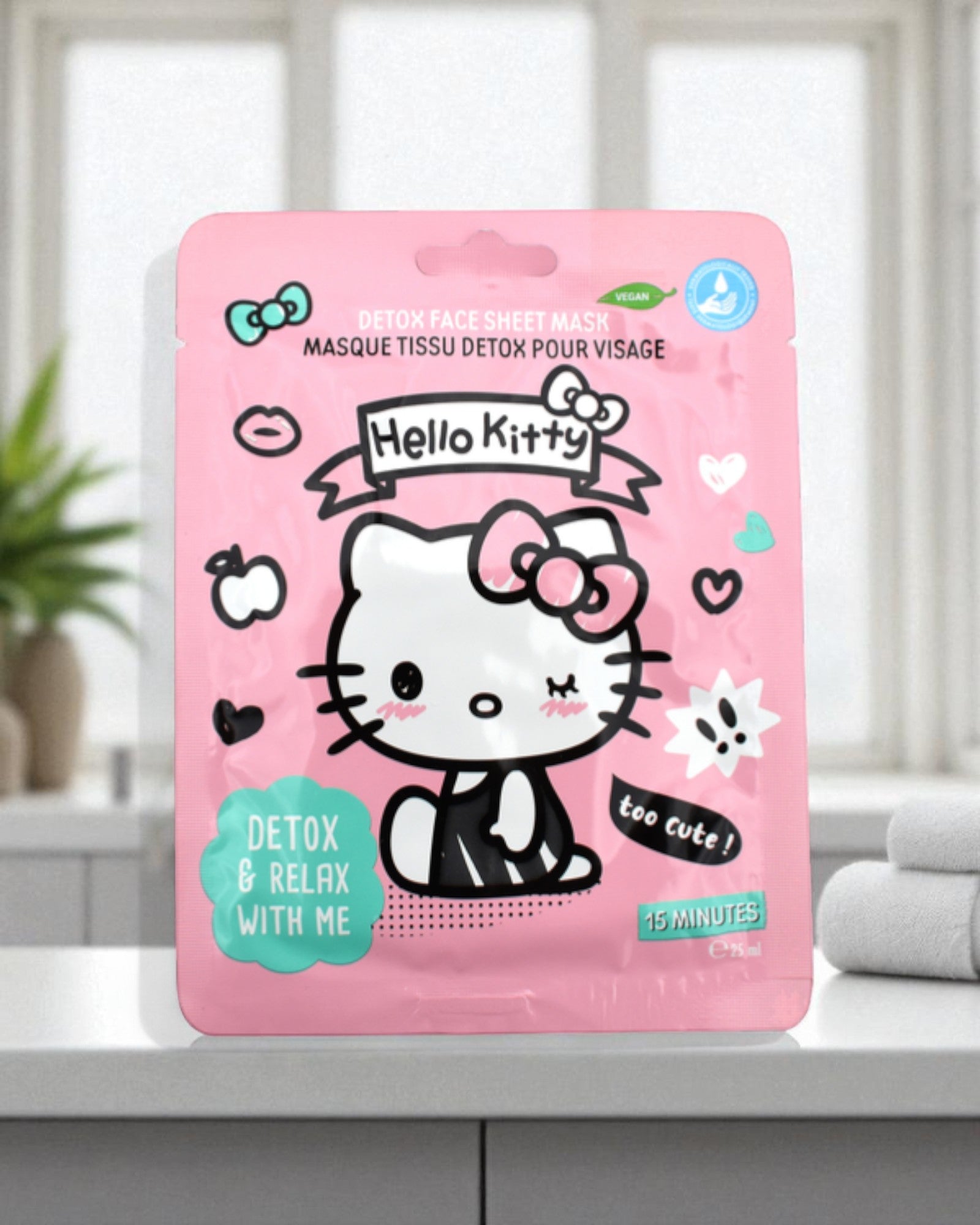MASCHERA PER VISO HELLO KITTY DETOX RELAX