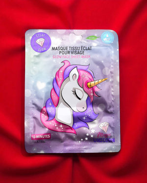 MASCHERA PER IL VISO UNICORNO
