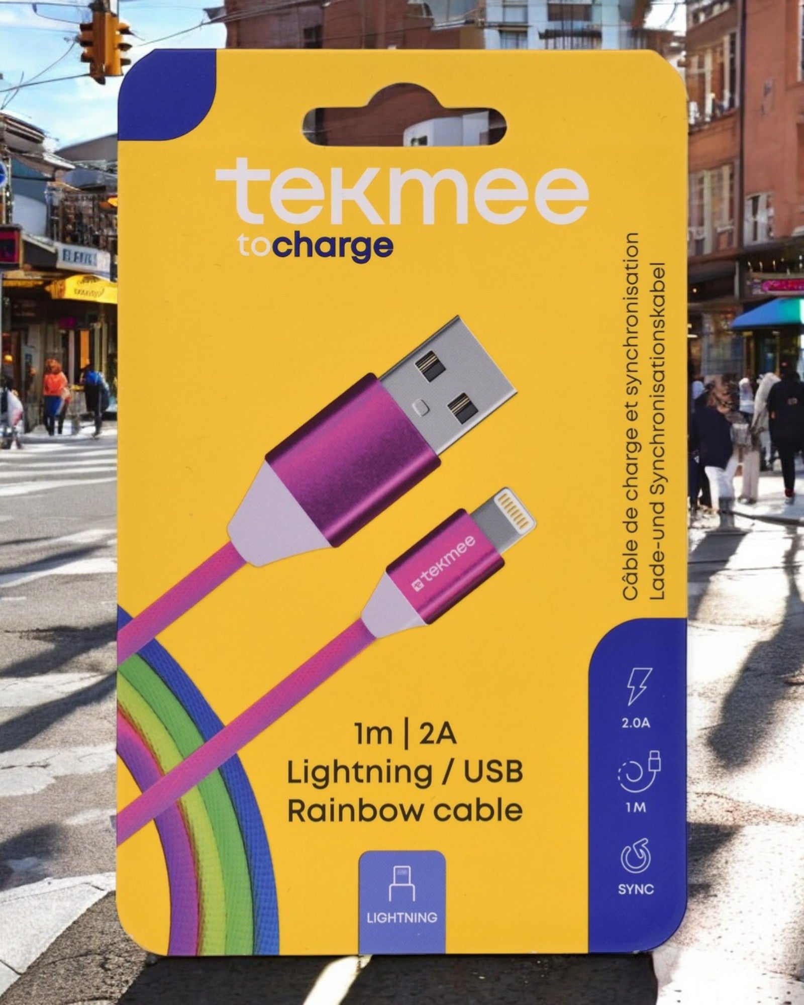 CAVO IPHONE RAINBOW