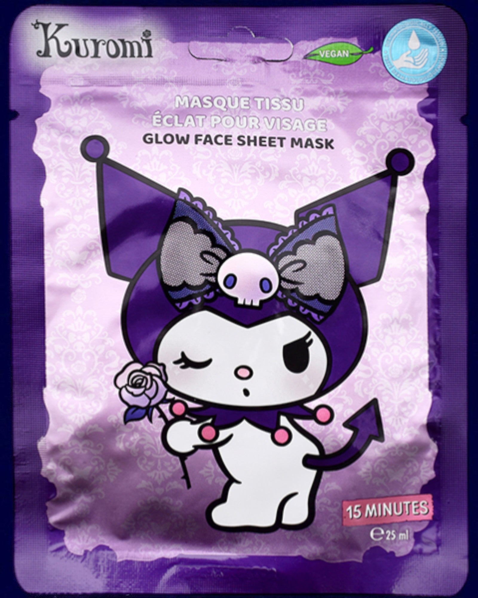 MASCHERA PER VISO KUROMI GLOW FACE