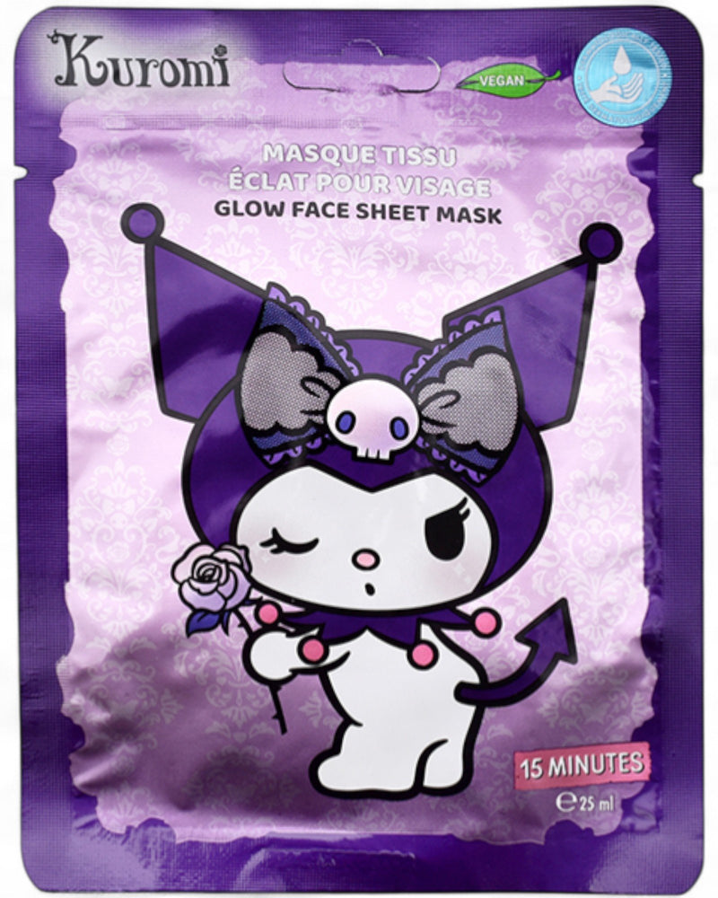 MASCHERA PER VISO KUROMI GLOW FACE